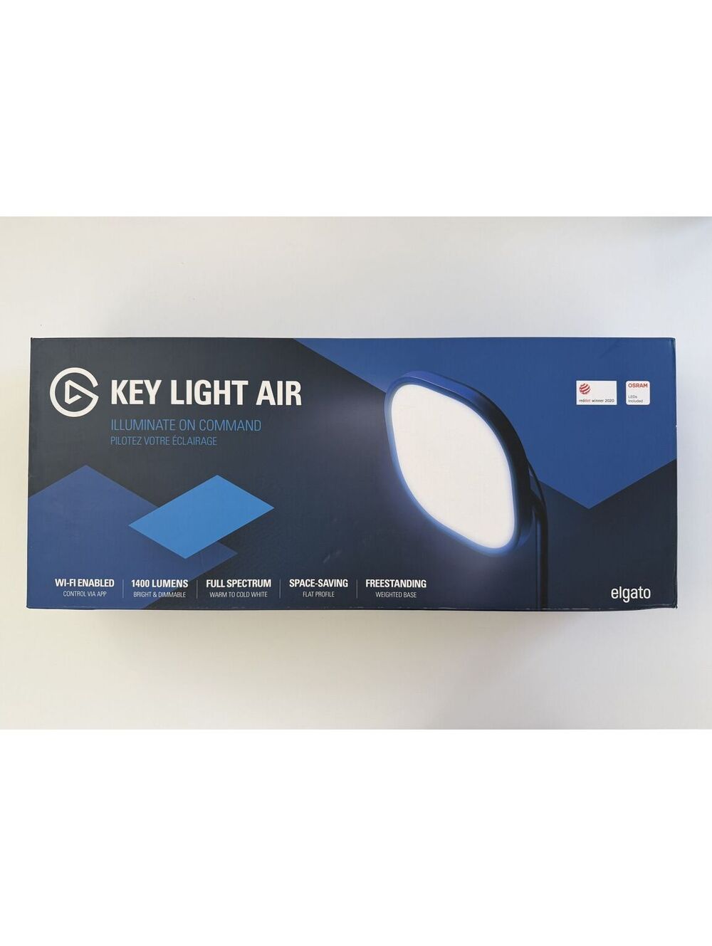 NIB Elgato Key Light Air Mk.2 LED Studio Light Streaming Photography NEW